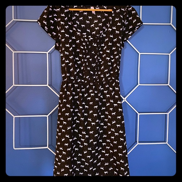 horse print dress target